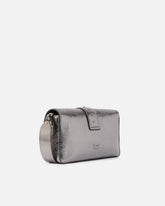 Borsa a spalla media Love Bag One Slouchy in pelle laminata -  | Pinko