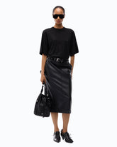 T-Shirt mit Strass und Logo -  | Pinko