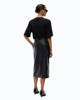 T-Shirt mit Strass und Logo -  | Pinko