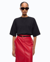 Camiseta con mangas anchas y logotipo Love Birds -  | Pinko