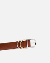 Cintura in pelle shiny con passanti metallici 4 cm -  | Pinko