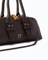 Borsa a mano piccola Escape Bag Horizontal in pelle fiore -  | Pinko