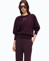 Pullover mit Logo Love Birds -  | Pinko