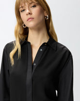 Camicia in popeline e crêpe -  | Pinko