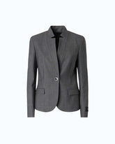 Tailored wool-blend jacket -  | Pinko