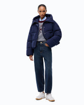 Down jacket in water-repellent technical canvas -  | Pinko