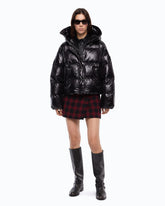 Technical canvas jacket with hood -  | Pinko