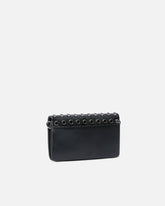 Pochette a tracolla piccola Love Bag Click Soft Horizontal Mini in pelle con borchie -  | Pinko