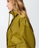 Giacca blouson con micro borchie all over -  | Pinko