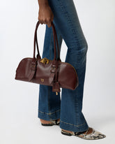 Borsa grande a spalla Escape Bag Horizontal in pelle -  | Pinko