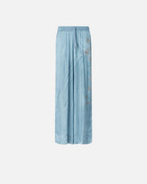 Pantaloni fluidi con stampa gioiello piazzata -  | Pinko