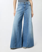 Jeans svasati super wide leg -  | Pinko