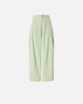 Pantaloni fluidi in cotone -  | Pinko