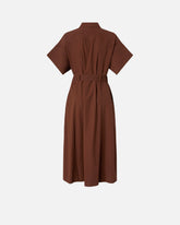 Abito chemisier midi con cintura -  | Pinko