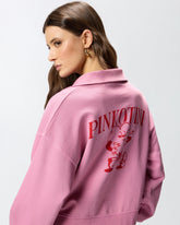 Felpa con stampa cuore e Pinkotini -  | Pinko