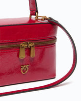 Small crossbody bag in glossy leather -  | Pinko