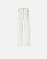 Jeans con vita risvoltabile a contrasto -  | Pinko
