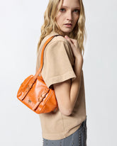 Borsa a tracolla piccola Cubic Bag in pelle shiny -  | Pinko