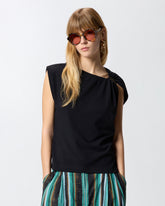 Top con dettaglio dorato -  | Pinko