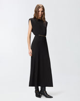 Abito lungo smanicato con catena -  | Pinko