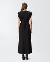Abito lungo smanicato con catena -  | Pinko