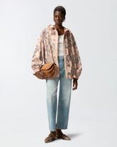 Bomber con ricamo floreale in paillettes -  | Pinko
