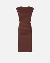 Abito longuette aderente in lino -  | Pinko
