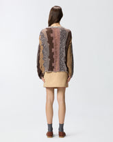 Maglione con intarsi di filati a contrasto -  | Pinko