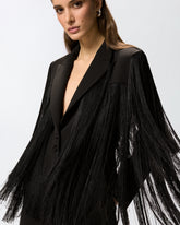 Tuta corta con frange all over -  | Pinko