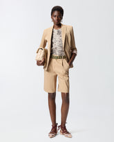 Giacca in misto lino -  | Pinko