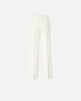 Pantaloni in tela con piega stirata -  | Pinko