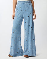 Jeans in denim con occhielli -  | Pinko