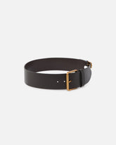 Cintura in pelle liscia con cinturini 6 cm -  | Pinko