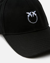 Cappellino con visiera e logo Love Birds -  | Pinko