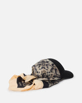 Cappello baseball con foulard animalier -  | Pinko