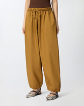 Pantaloni ampi con cordino -  | Pinko