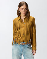 Camicia stile texano con frange -  | Pinko