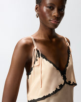 Top con inserti in pizzo -  | Pinko
