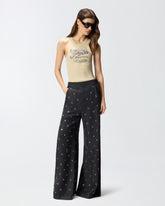 Top canotta con lettering vintage -  | Pinko