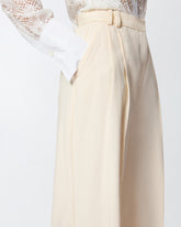 Pantaloni dritti con piega stirata -  | Pinko