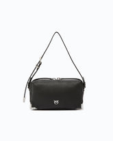 Mini crossbody Boston bag in full-grain leather -  | Pinko