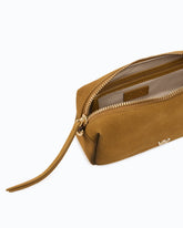 Mini crossbody Boston bag in spray-effect suede -  | Pinko