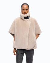 Cape in Pelzoptik -  | Pinko