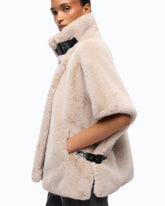Cape in Pelzoptik -  | Pinko