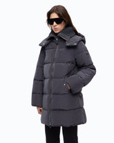 Down jacket in water-repellent technical canvas -  | Pinko