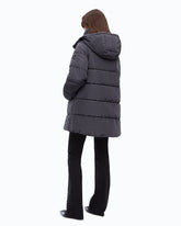 Down jacket in water-repellent technical canvas -  | Pinko