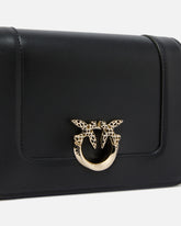 Borsa a tracolla piccola Love Bag Click in pelle con fibbia intagliata PINKO Galleria -  | Pinko