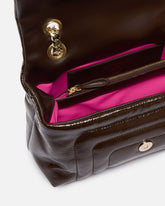 Borsa a tracolla piccola Love Bag Puff in pelle trapuntata con fibbia intagliata PINKO Galleria -  | Pinko