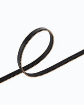 Leather belt with mini studs, 1 cm -  | Pinko