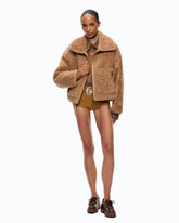 Caban façon shearling -  | Pinko